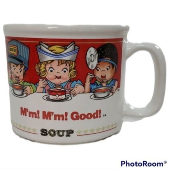 Campbell's Soup CERAMIC Mug Cup Vintage Kids 14 Fluid Oz - Picture 1 of 9